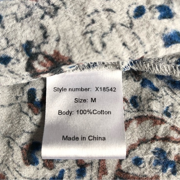 Xirena Tessa Top White Mosaic Medium - Picture 12 of 14